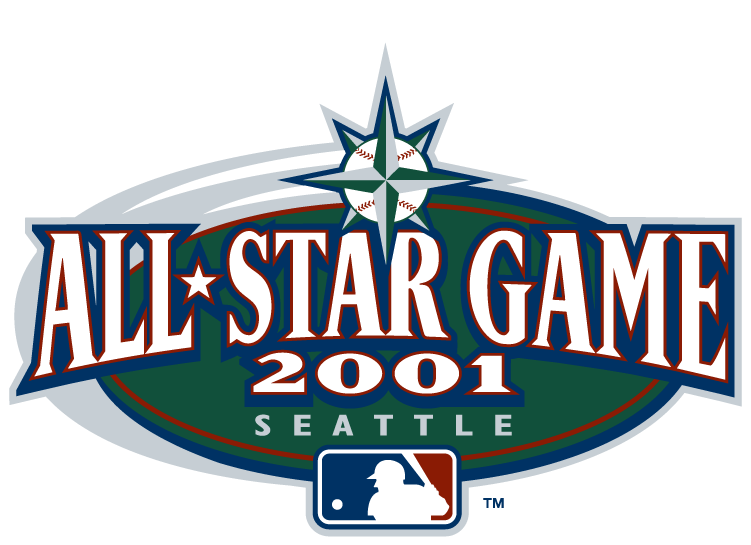 MLB All-Star Game 2001 Primary Logo iron on transfers for T-shirts